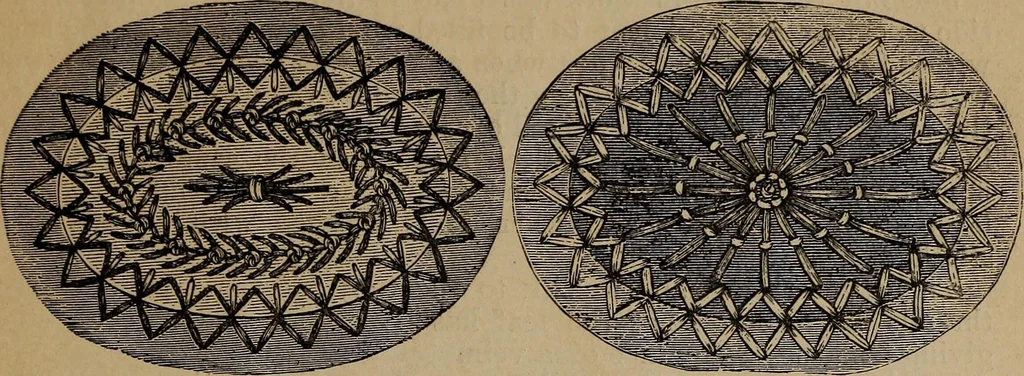 An illustration from Artistic embroidery : containing practical instructions in the ornamental branches of needlework, 1880, leaf 32