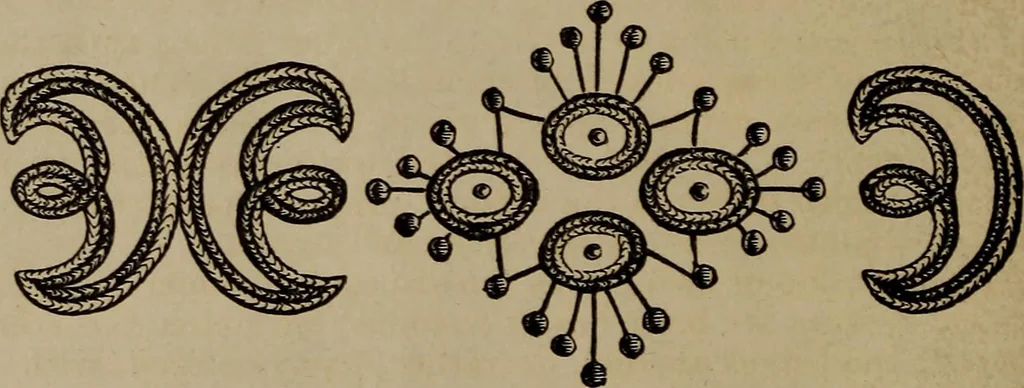 An illustration from Artistic embroidery : containing practical instructions in the ornamental branches of needlework, 1880, leaf 35
