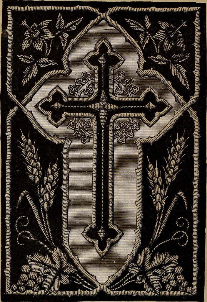 An illustration from Artistic embroidery : containing practical instructions in the ornamental branches of needlework, 1880, leaf 61