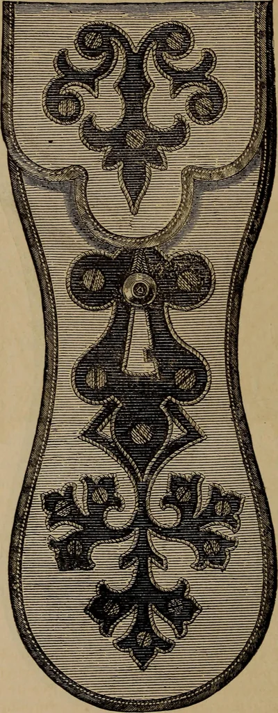 An illustration from Artistic embroidery : containing practical instructions in the ornamental branches of needlework, 1880, leaf 79