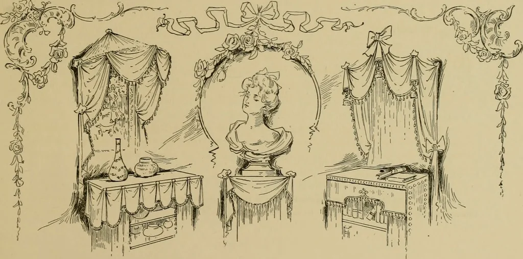 An illustration from artistic home : a perusal of which will give the modern housewife a hundred different ideas for the beautification of the home; every illustration a new thought, The, 1903, leaf 22