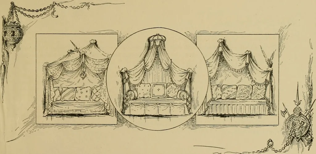 An illustration from artistic home : a perusal of which will give the modern housewife a hundred different ideas for the beautification of the home; every illustration a new thought, The, 1903, leaf 28