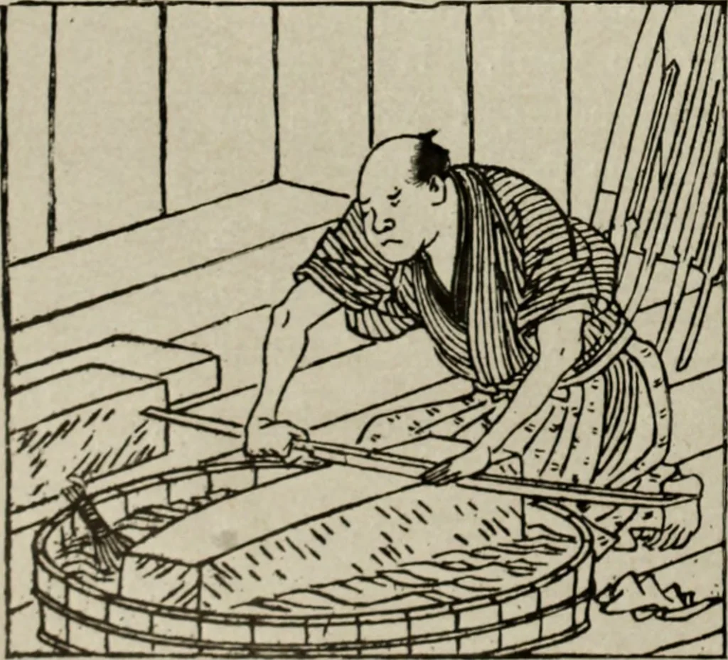 An illustration from Artistic Japan : illustrations and essays, 1881, leaf 155