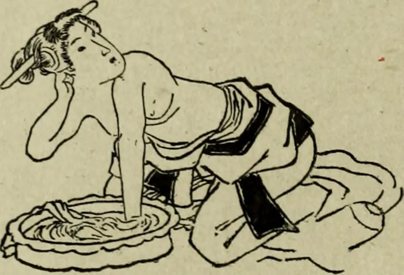 An illustration from Artistic Japan : illustrations and essays, 1881, leaf 17