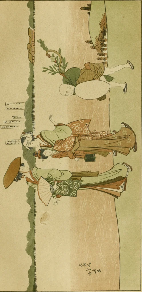 An illustration from Artistic Japan : illustrations and essays, 1881, leaf 36
