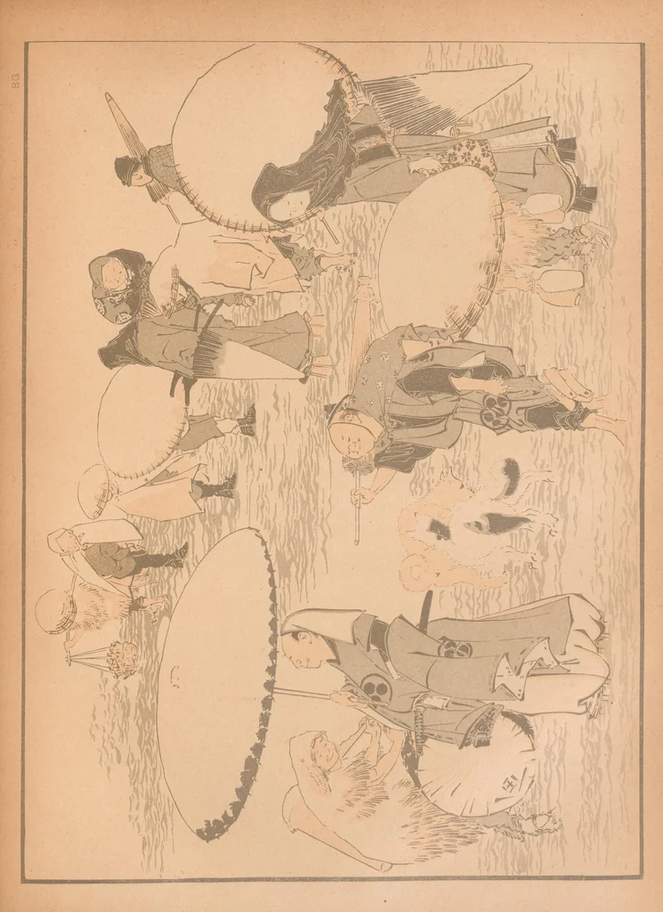 An illustration from Artistic Japan : illustrations and essays, 1888, leaf 135