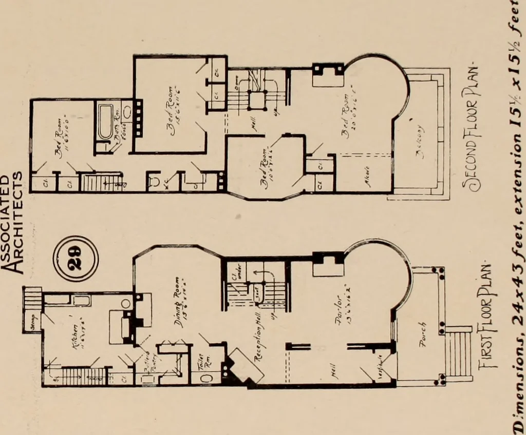 An illustration from Artistic modern homes : book number two., 1902, leaf 11