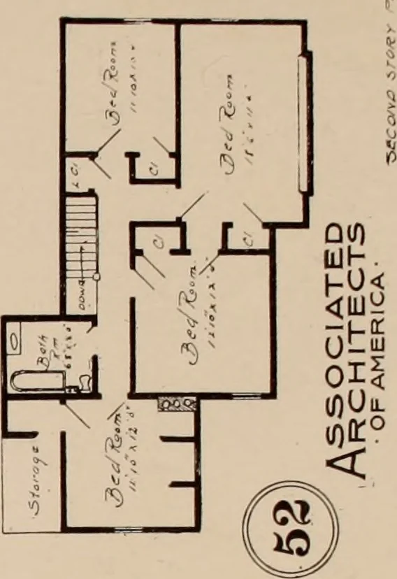 An illustration from Artistic modern homes : book number two., 1902, leaf 16