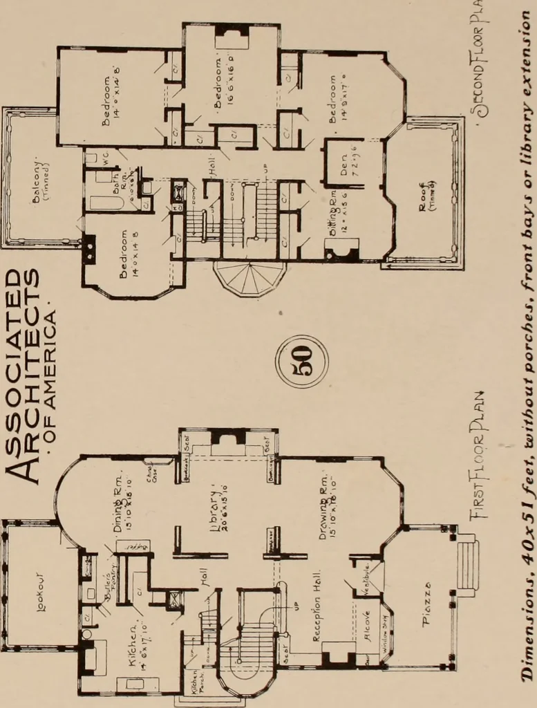 An illustration from Artistic modern homes : book number two., 1902, leaf 18