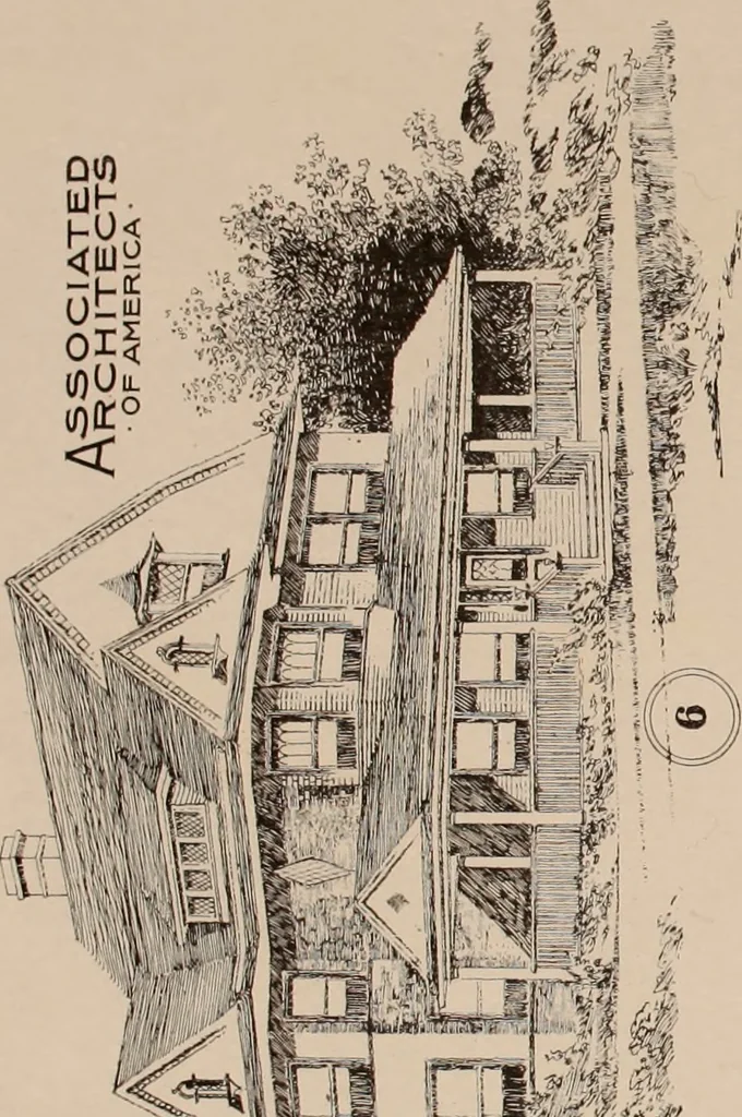 An illustration from Artistic modern homes : book number two., 1902, leaf 19
