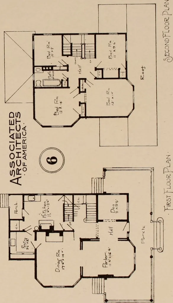 An illustration from Artistic modern homes : book number two., 1902, leaf 19
