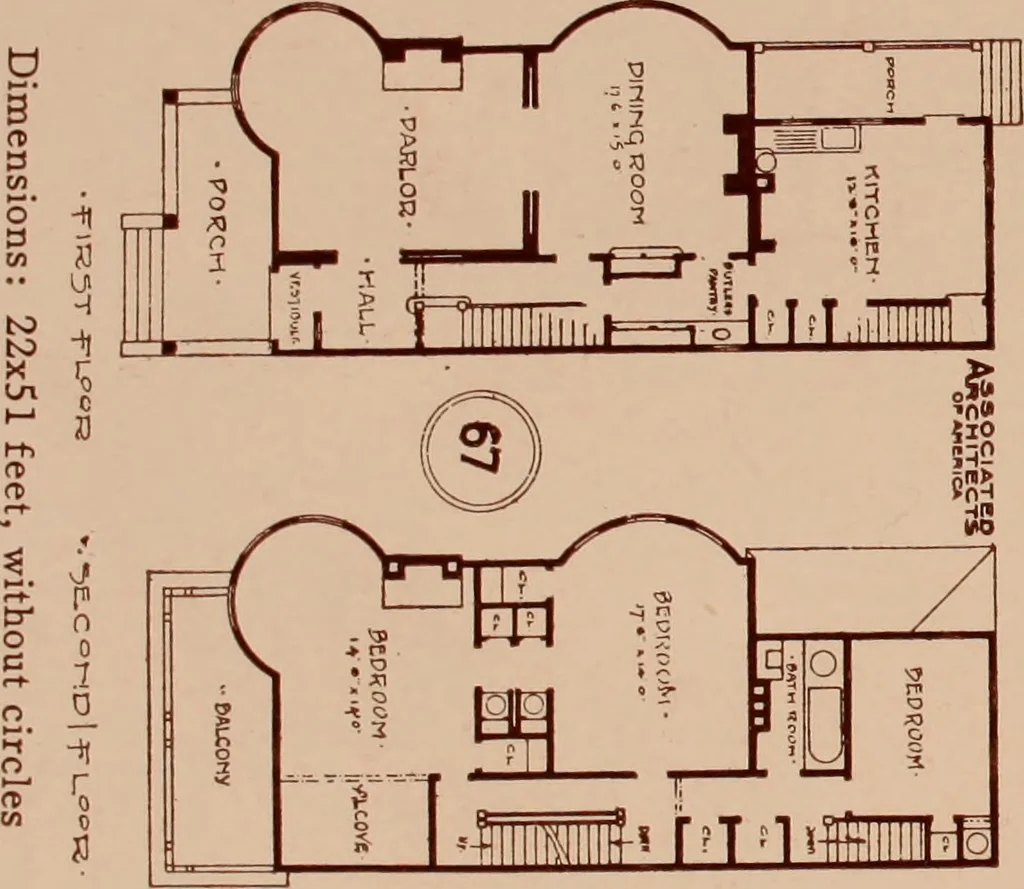 An illustration from Artistic modern homes : book number two., 1902, leaf 23