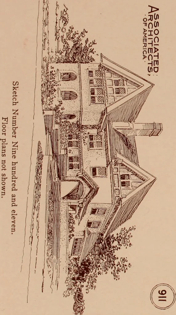 An illustration from Artistic modern homes : book number two., 1902, leaf 25