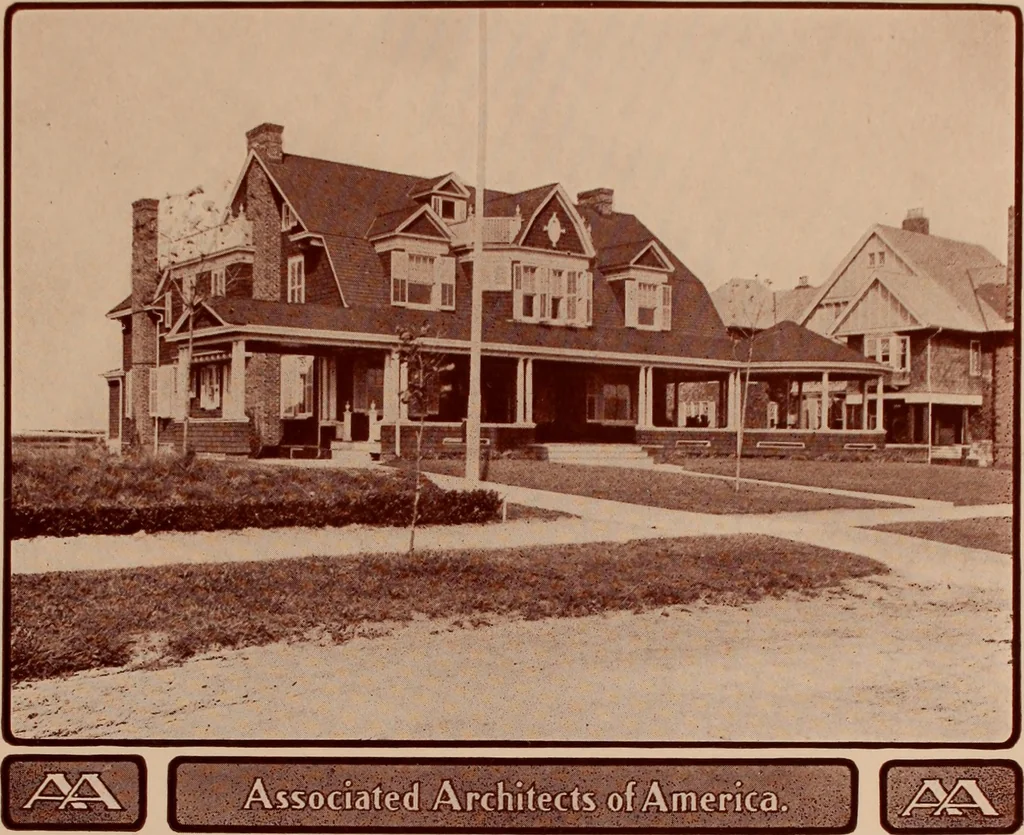 An illustration from Artistic modern homes : book number two., 1902, leaf 25