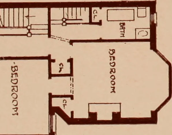 An illustration from Artistic modern homes : book number two., 1902, leaf 27