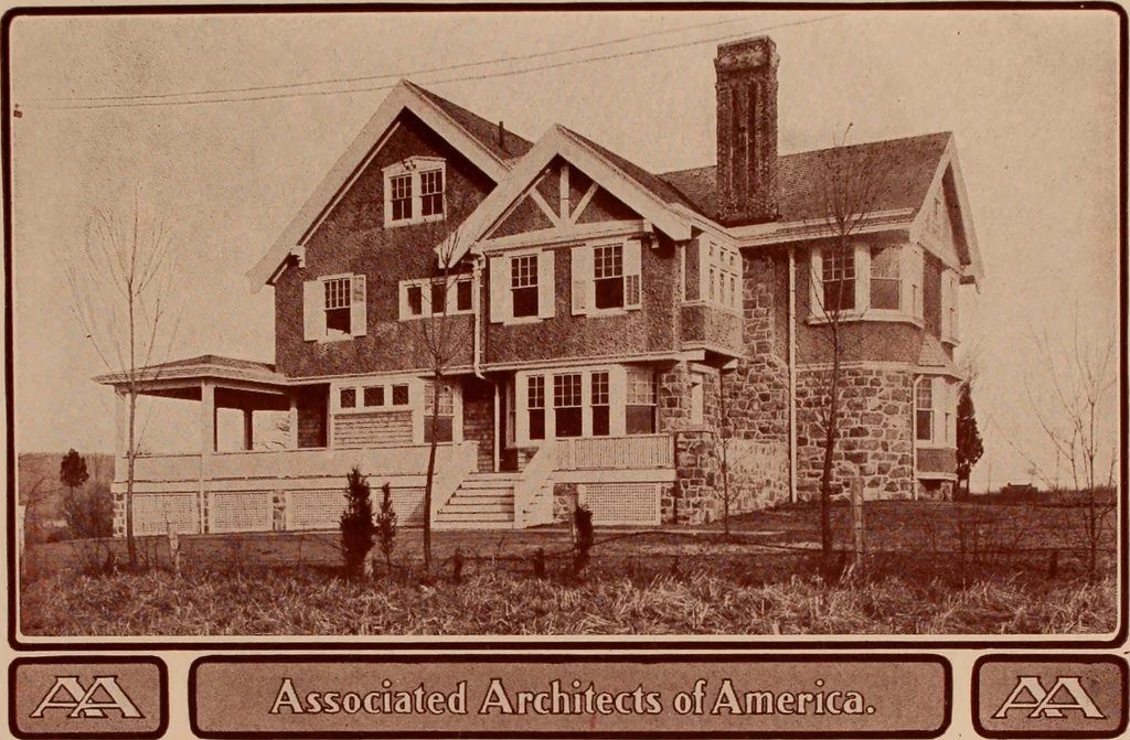 An illustration from Artistic modern homes : book number two., 1902, leaf 29
