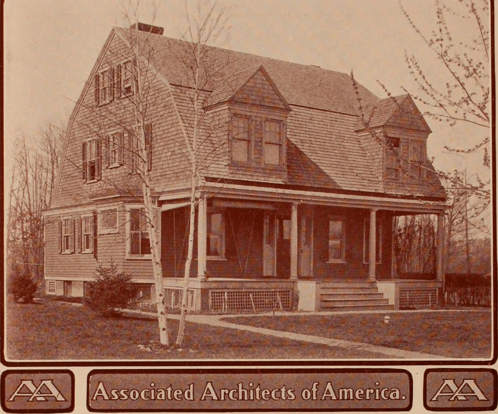 An illustration from Artistic modern homes : book number two., 1902, leaf 30