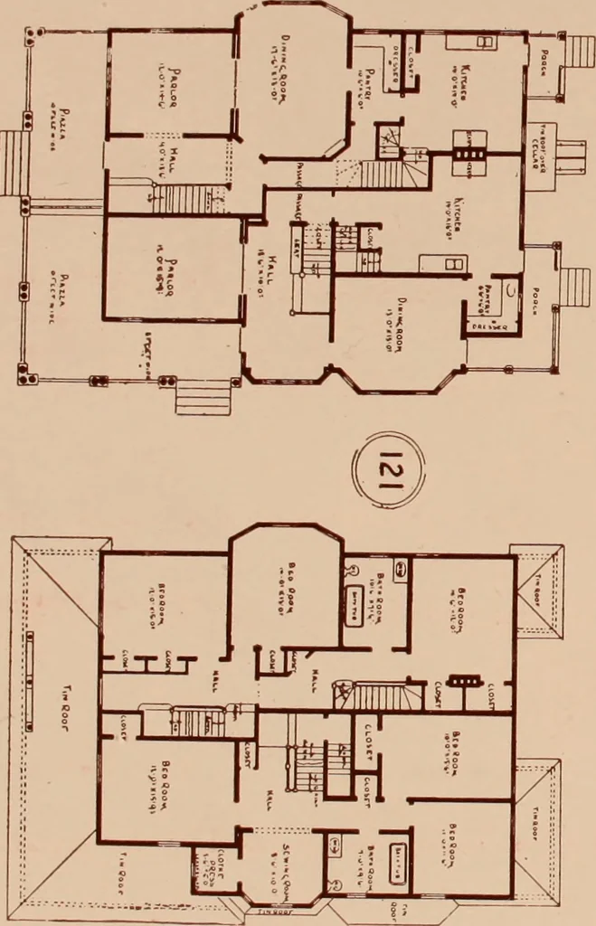 An illustration from Artistic modern homes : book number two., 1902, leaf 31