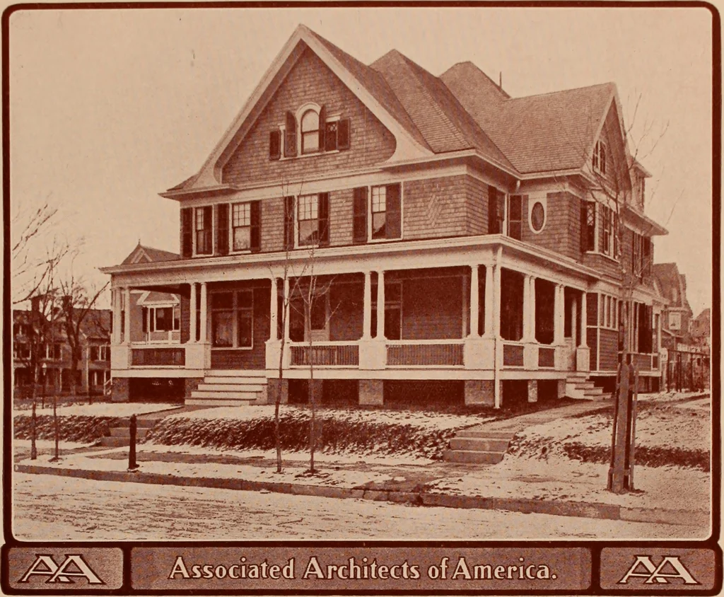 An illustration from Artistic modern homes : book number two., 1902, leaf 31