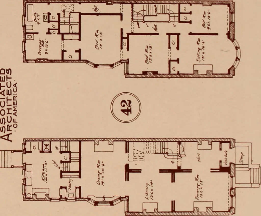 An illustration from Artistic modern homes : book number two., 1902, leaf 34