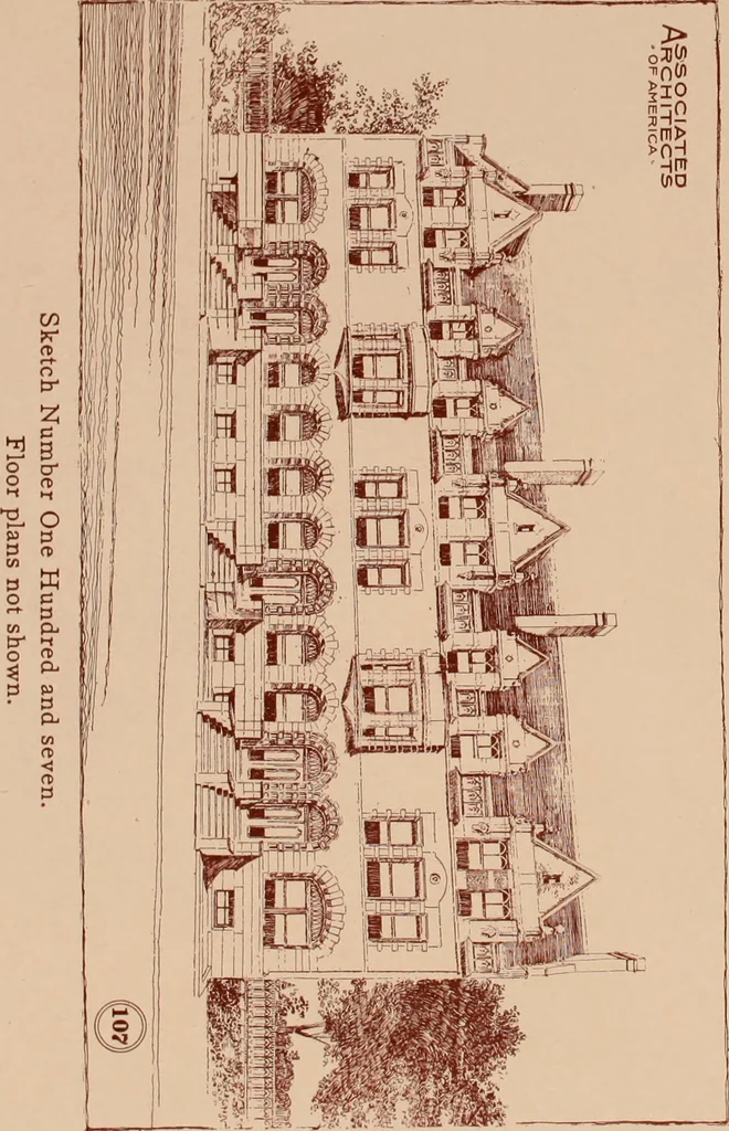 An illustration from Artistic modern homes : book number two., 1902, leaf 35