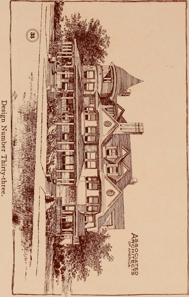 An illustration from Artistic modern homes : book number two., 1902, leaf 37