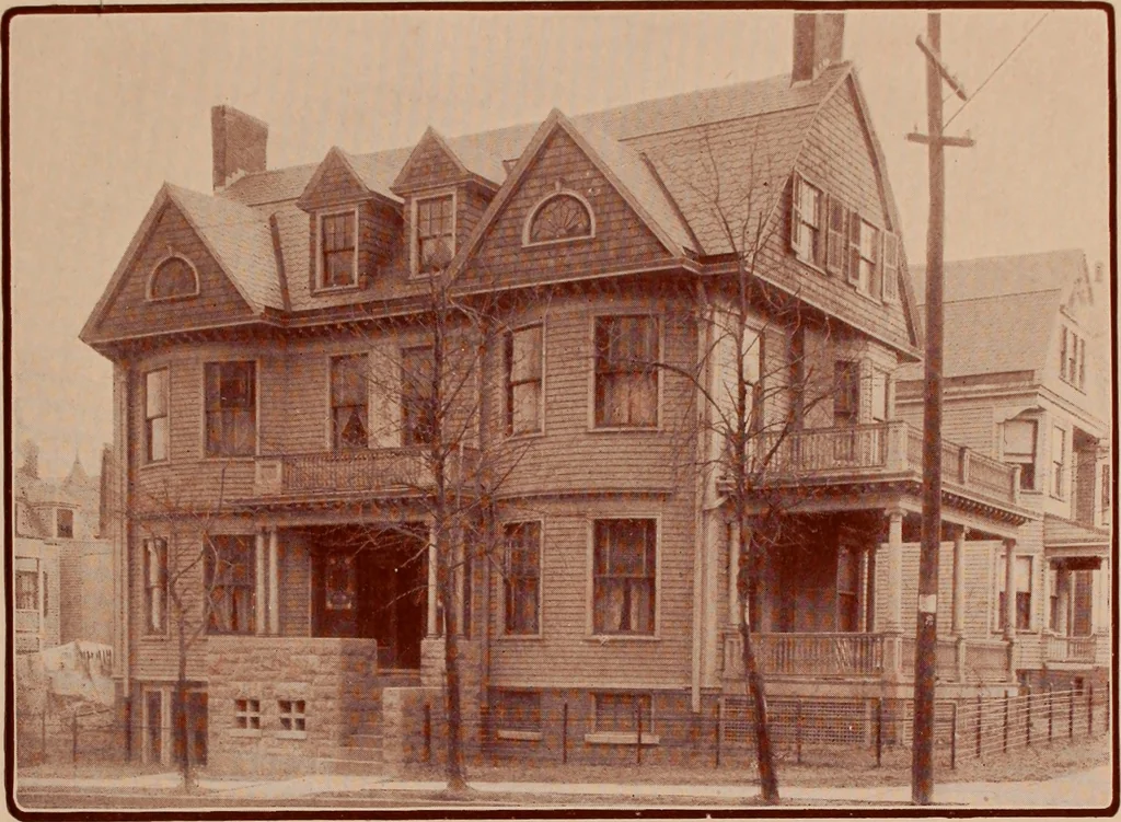 An illustration from Artistic modern homes : book number two., 1902, leaf 39