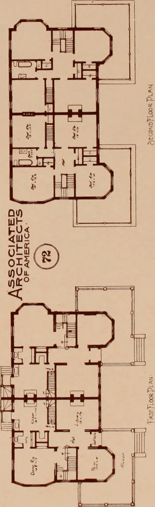 An illustration from Artistic modern homes : book number two., 1902, leaf 40