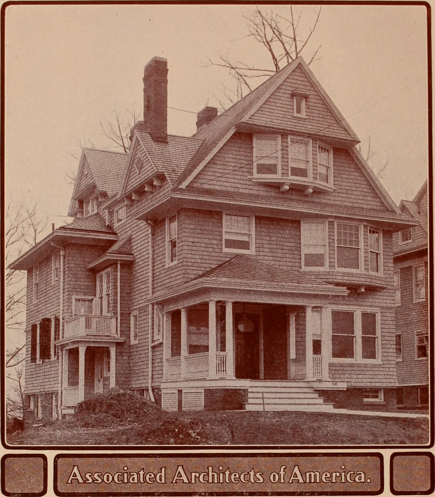 An illustration from Artistic modern homes : book number two., 1902, leaf 42
