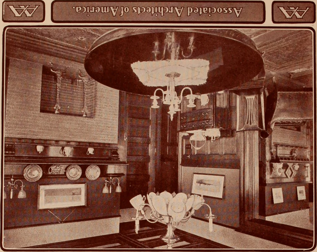 An illustration from Artistic modern homes : book number two., 1902, leaf 43