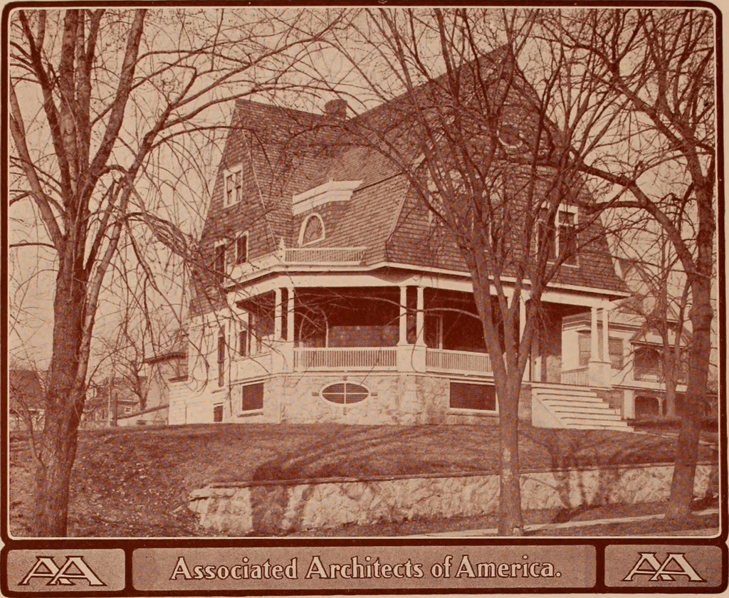 An illustration from Artistic modern homes : book number two., 1902, leaf 44
