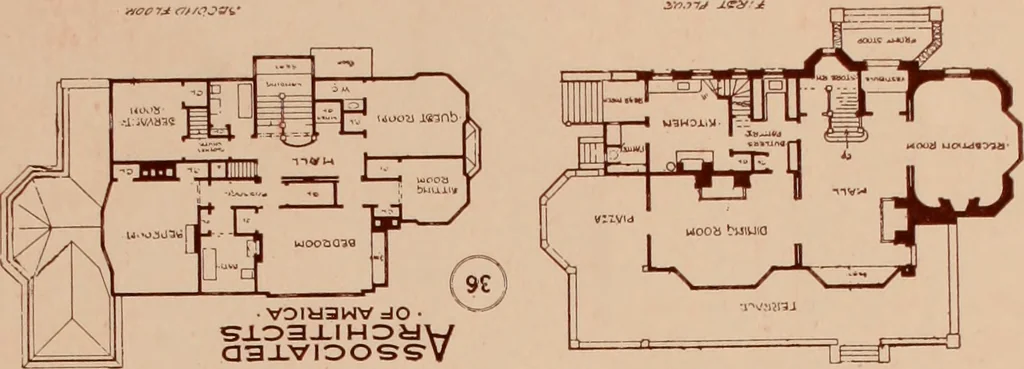 An illustration from Artistic modern homes : book number two., 1902, leaf 46