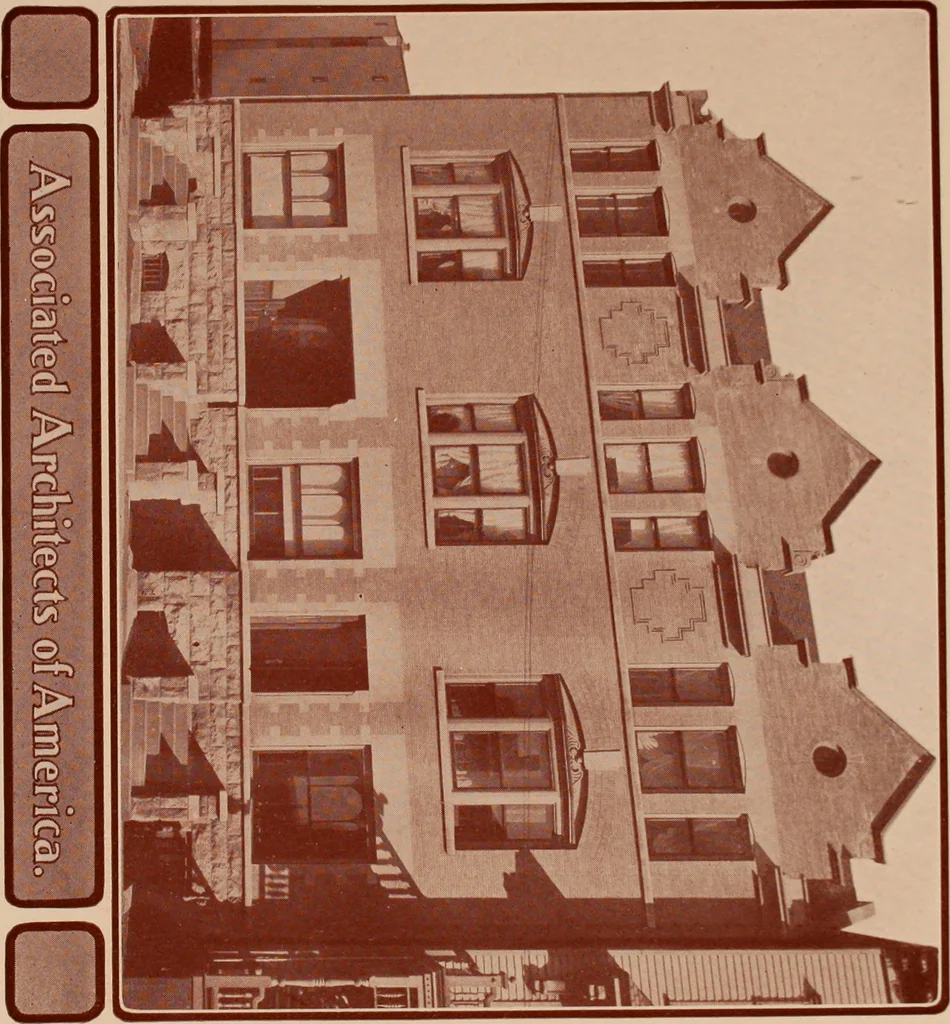 An illustration from Artistic modern homes : book number two., 1902, leaf 47