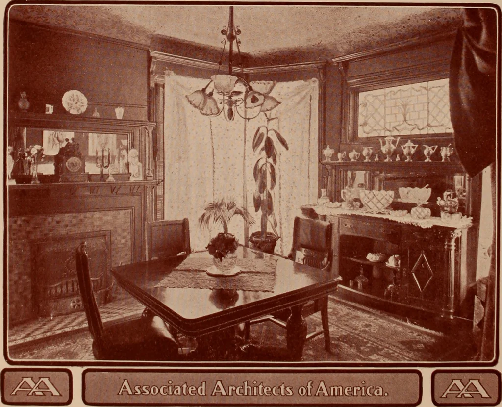 An illustration from Artistic modern homes : book number two., 1902, leaf 48