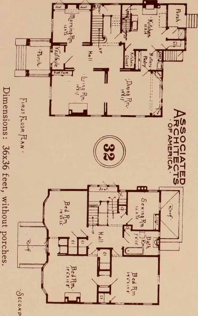 An illustration from Artistic modern homes : book number two., 1902, leaf 51