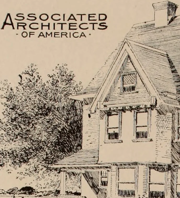 An illustration from Artistic modern homes : book number two., 1902, leaf 56
