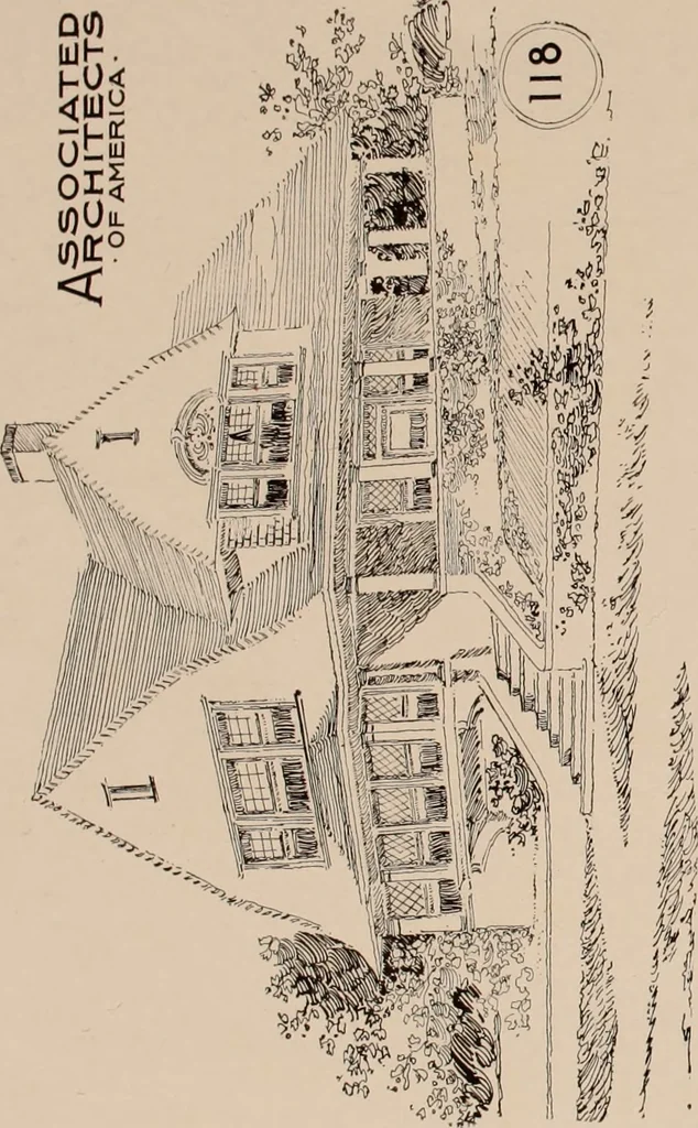 An illustration from Artistic modern homes : book number two., 1902, leaf 57