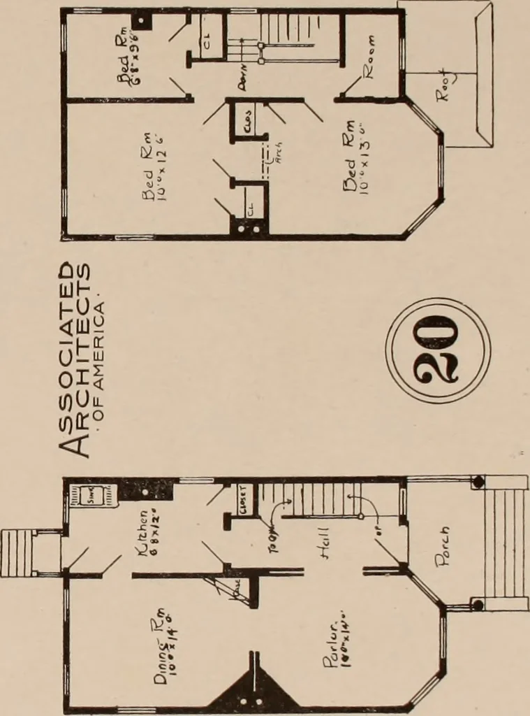 An illustration from Artistic modern homes : book number two., 1902, leaf 58