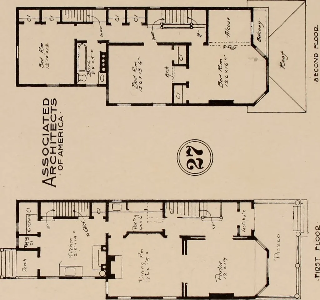 An illustration from Artistic modern homes : book number two., 1902, leaf 59