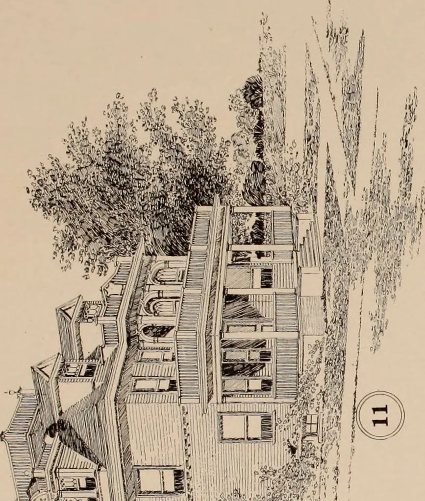An illustration from Artistic modern homes : book number two., 1902, leaf 6