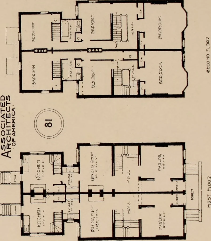 An illustration from Artistic modern homes : book number two., 1902, leaf 60