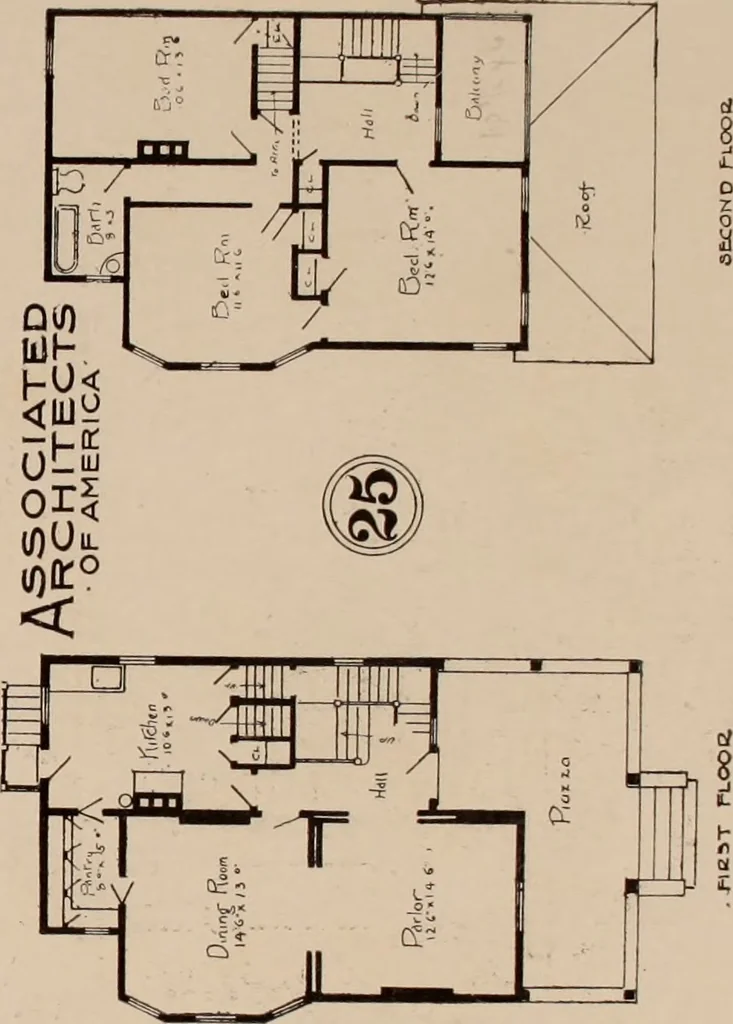 An illustration from Artistic modern homes : book number two., 1902, leaf 62