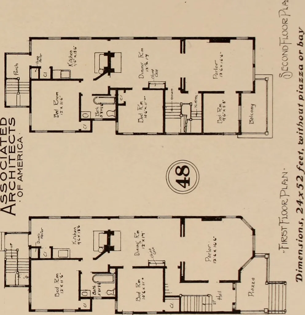 An illustration from Artistic modern homes : book number two., 1902, leaf 64