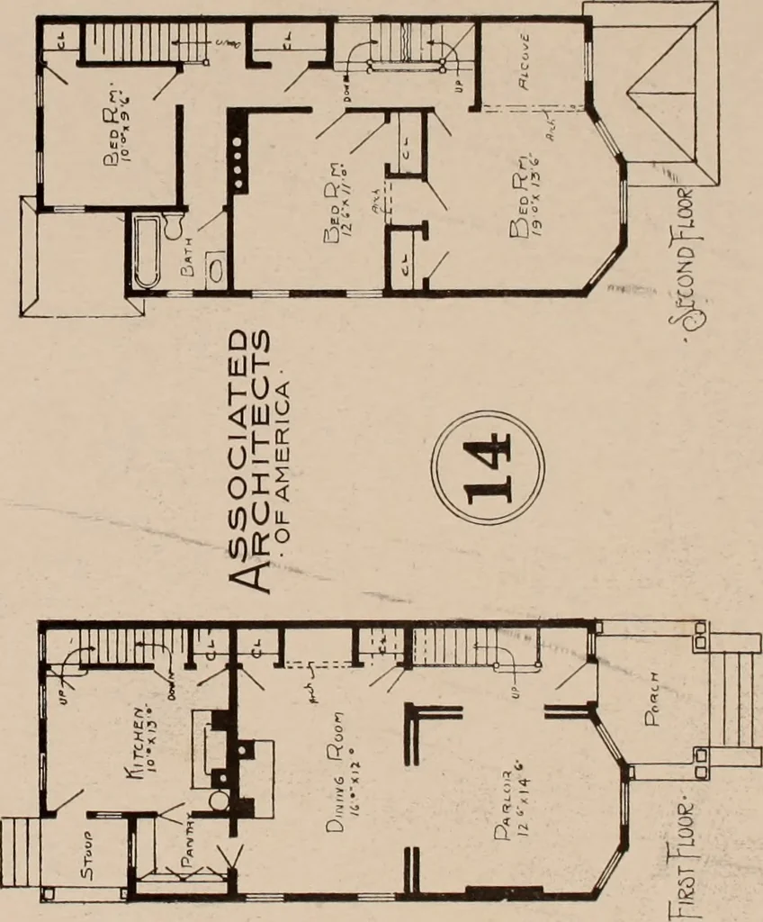 An illustration from Artistic modern homes : book number two., 1902, leaf 67