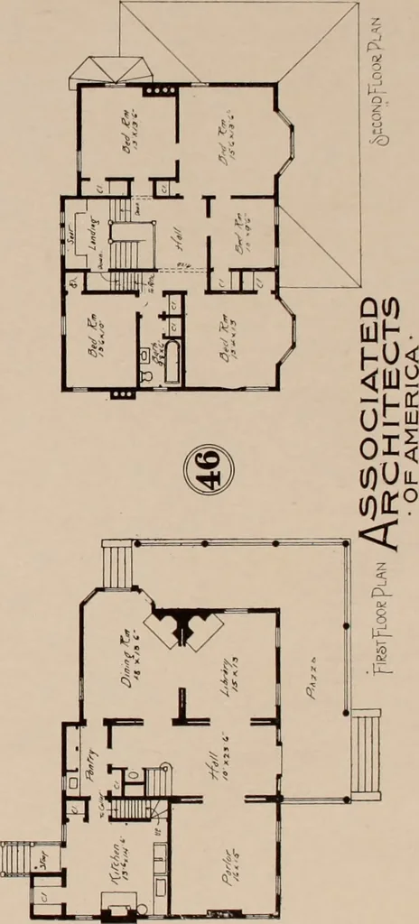 An illustration from Artistic modern homes : book number two., 1902, leaf 68