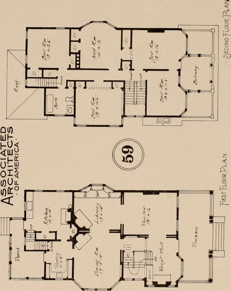 An illustration from Artistic modern homes : book number two., 1902, leaf 69