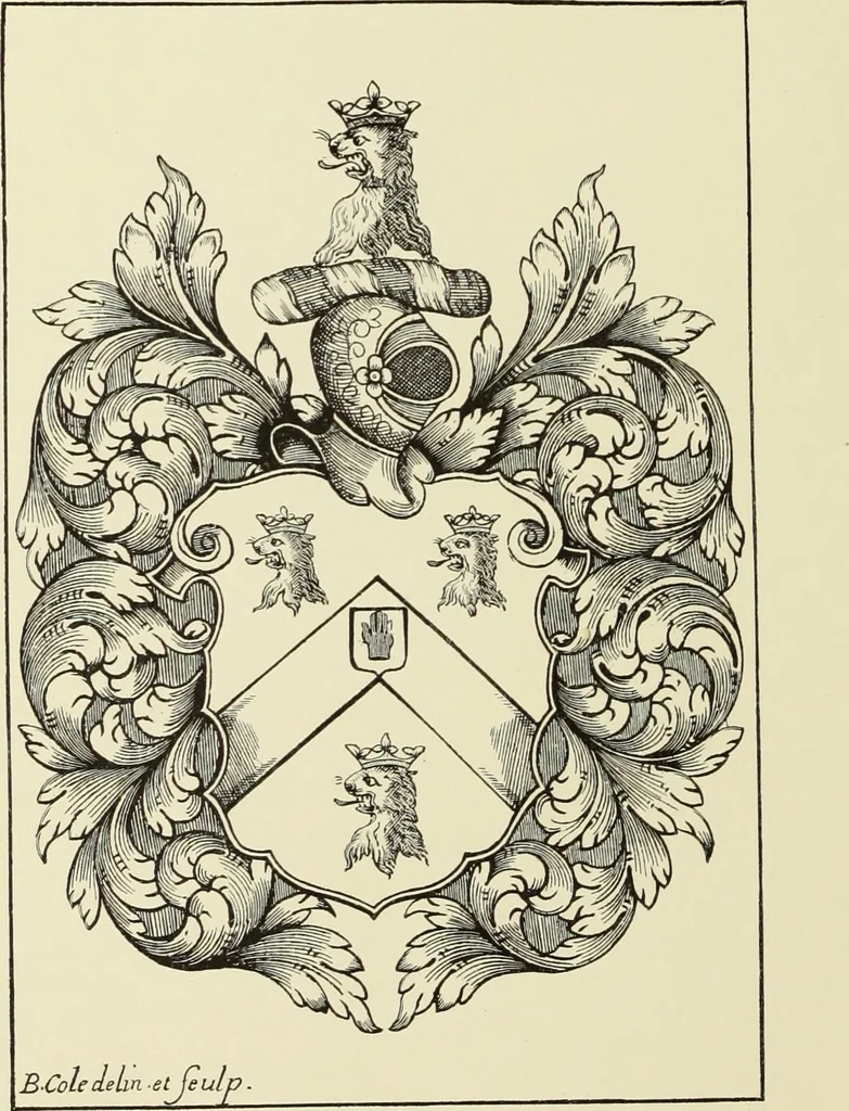 An illustration from Artists and engravers of British and American book plates : a book of reference for book plate and print collectors, 1897, leaf 47