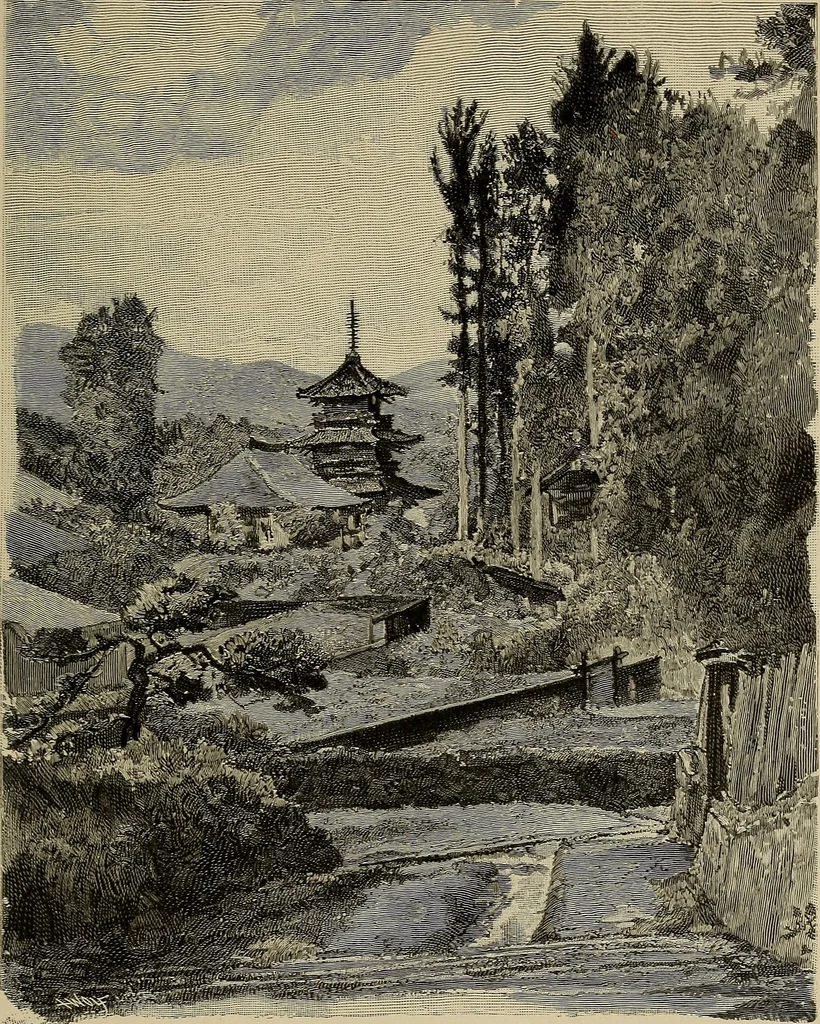 An illustration from An artist's letters from Japan, 1897, leaf 192