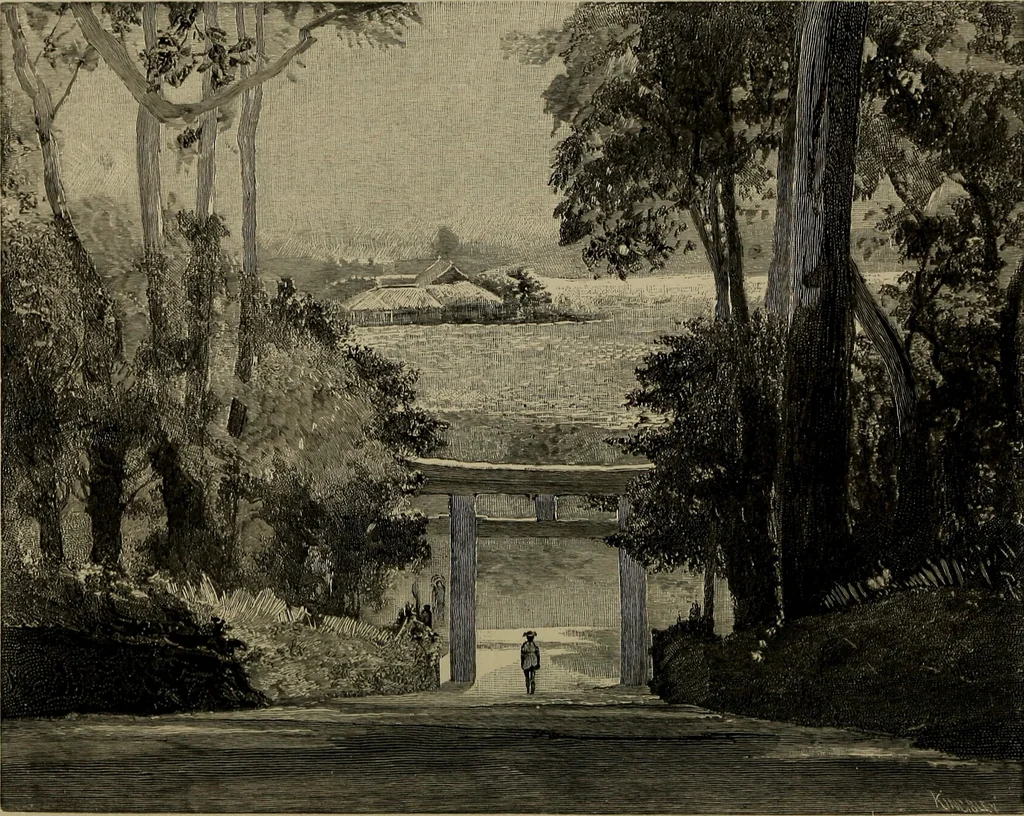 An illustration from An artist's letters from Japan, 1897, leaf 49