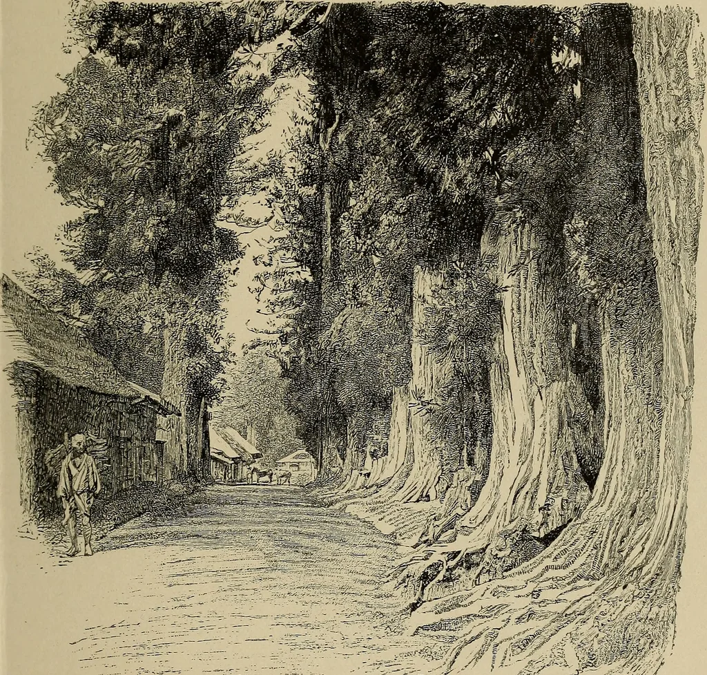 An illustration from An artist's letters from Japan, 1897, leaf 60